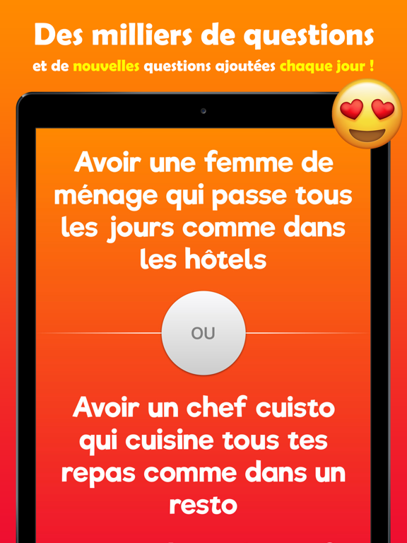 Screenshot #4 pour Split - Tu préfères ?