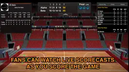 Game screenshot iScore Basketball Scorekeeper apk