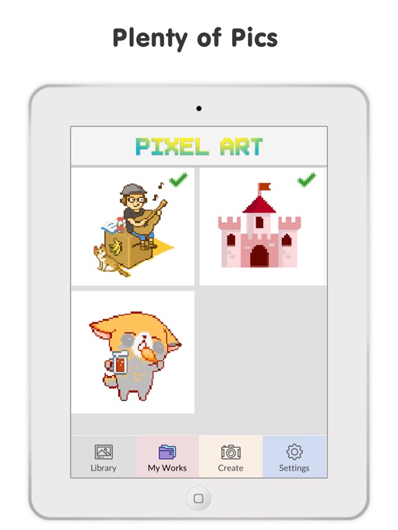Pixel Colorfy Art- Colour Book iPad screenshot
