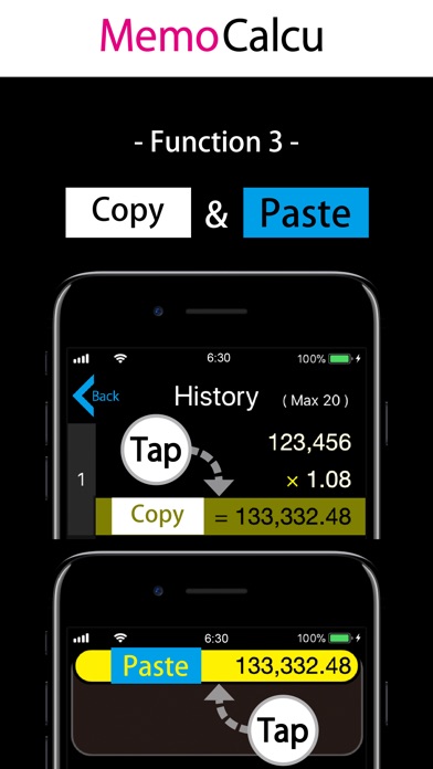 MemoCalcu screenshot 4