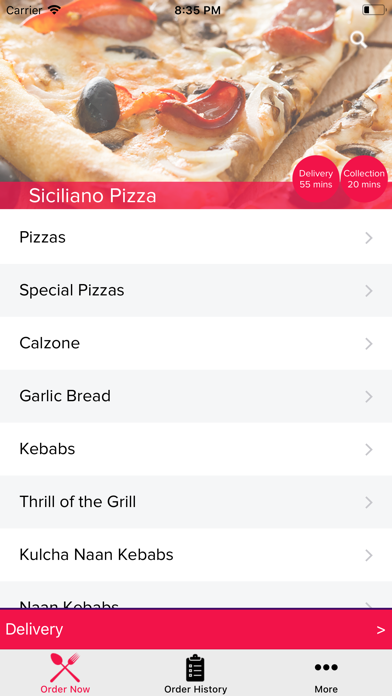 Siciliano Pizza screenshot 2
