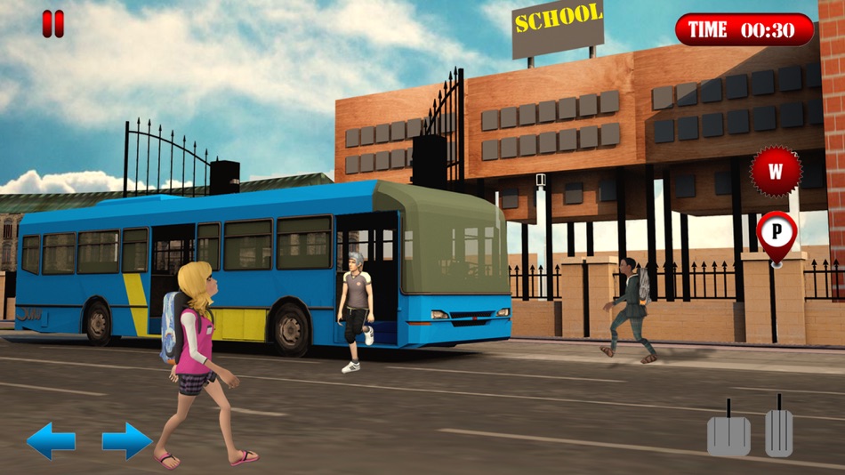 #4. School Bus Simulator Game 2017 (iOS) By: Five River Solutions Private Limited