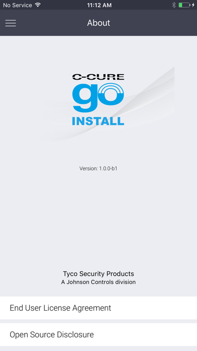 Screenshot #1 pour C•CURE Go Install