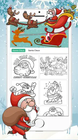Game screenshot Santa Claus - Merry Christmas Coloring Book mod apk