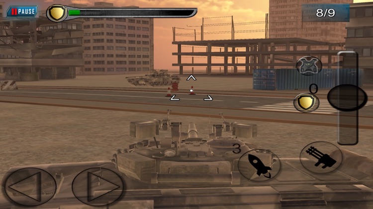 Tank vs Robots World War screenshot-5