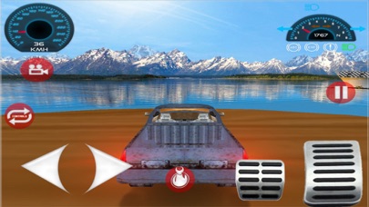 Off Road 4X4 Car Racing On Sea screenshot 4