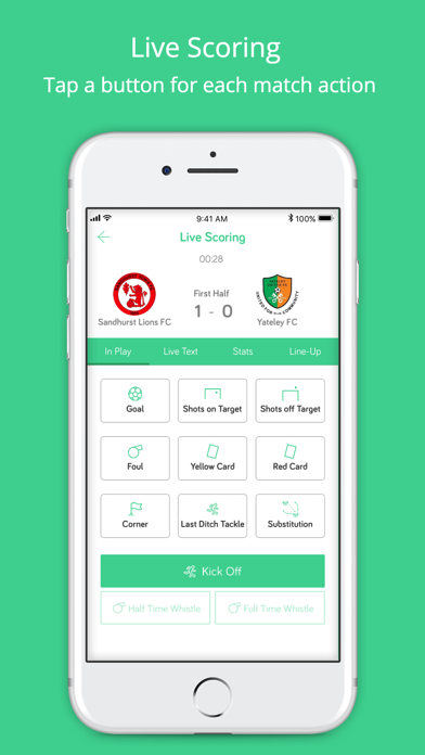 Match Report Pro - Club App iPhone screenshot 3 - Sports app