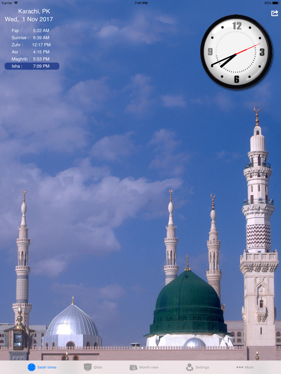 Screenshot #6 pour Salah Clock, Prayer & Qibla