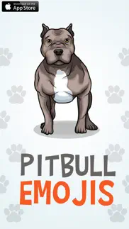 pitbullmoji - pit bull emojis iphone screenshot 1