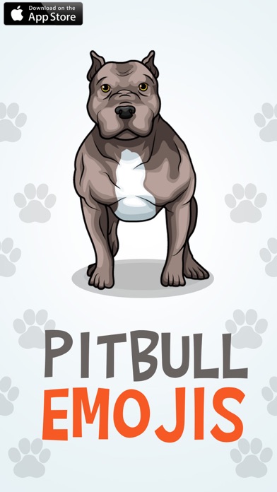 PitbullMoji - Pit Bull Emojis Screenshot