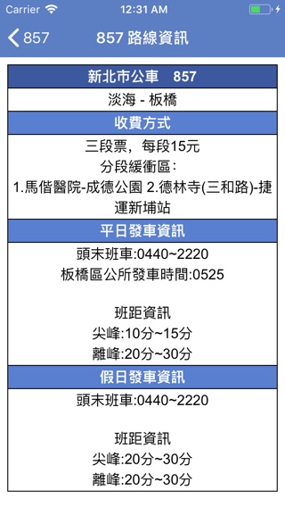 台灣公車通 (台北/桃園/台中/台南/高雄/國道客運)のおすすめ画像5