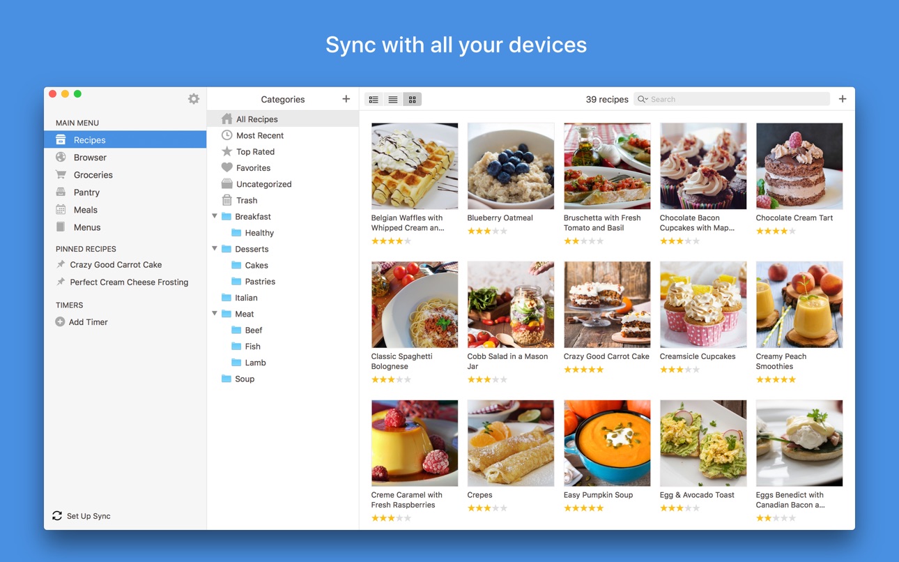 Screenshot 1 of Paprika Recipe Manager 3
