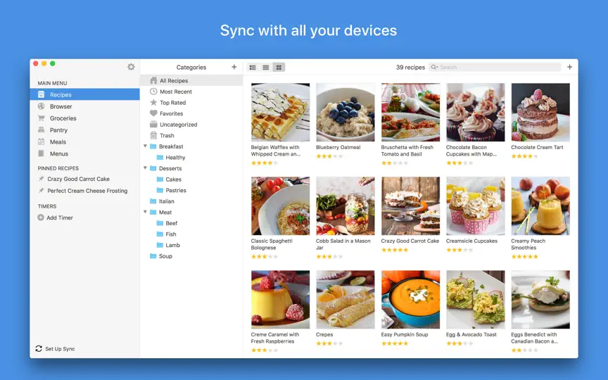 Скриншот Paprika Recipe Manager 3 на iPhone 1