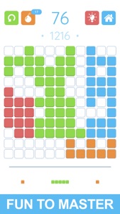 Сolor block puzzle screenshot #5 for iPhone