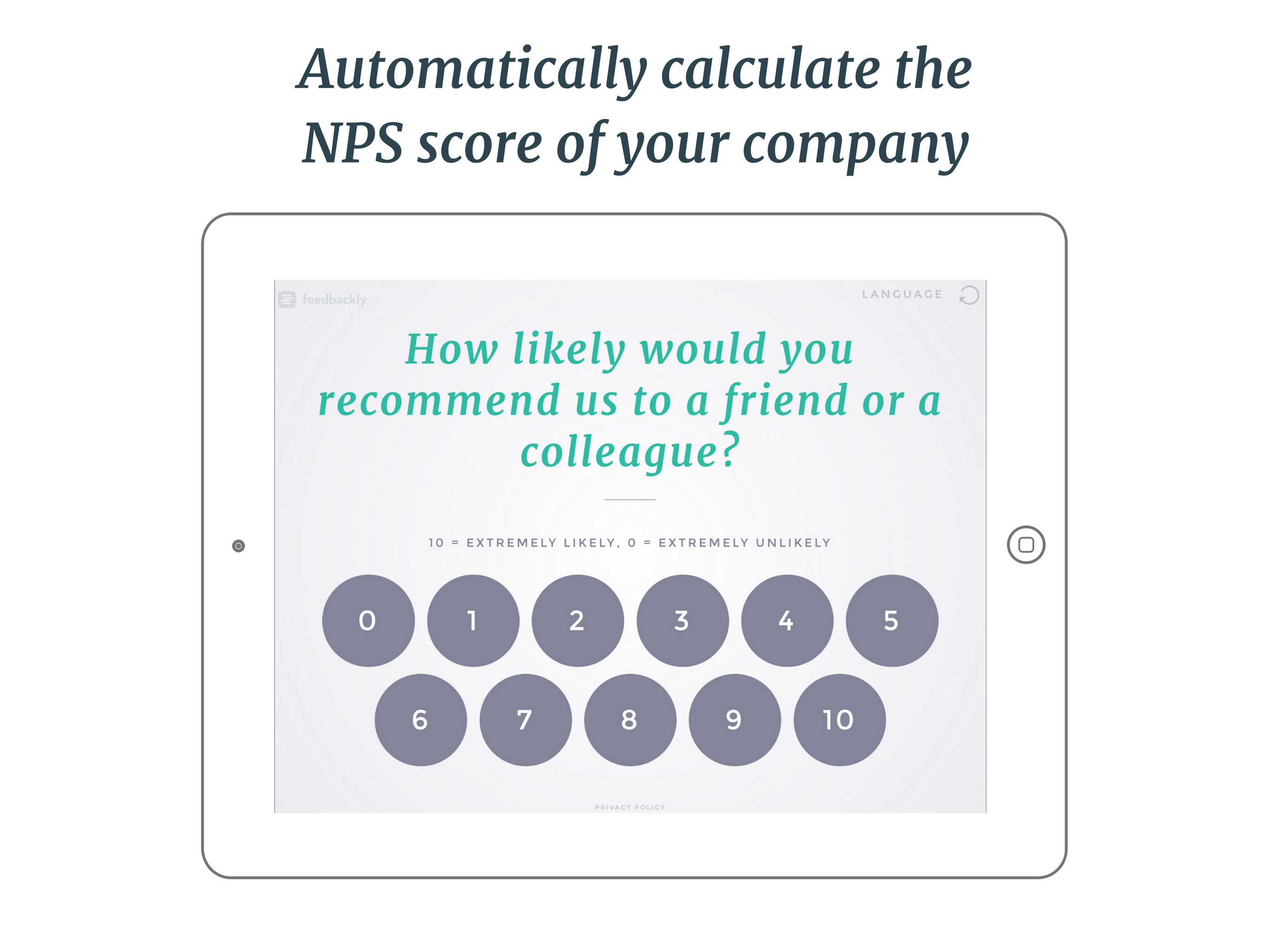 Feedbackly Customer Survey screenshot 4