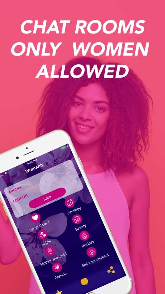 WOMANLY Women Chat Group Maker - 1.2.1 - (iOS)