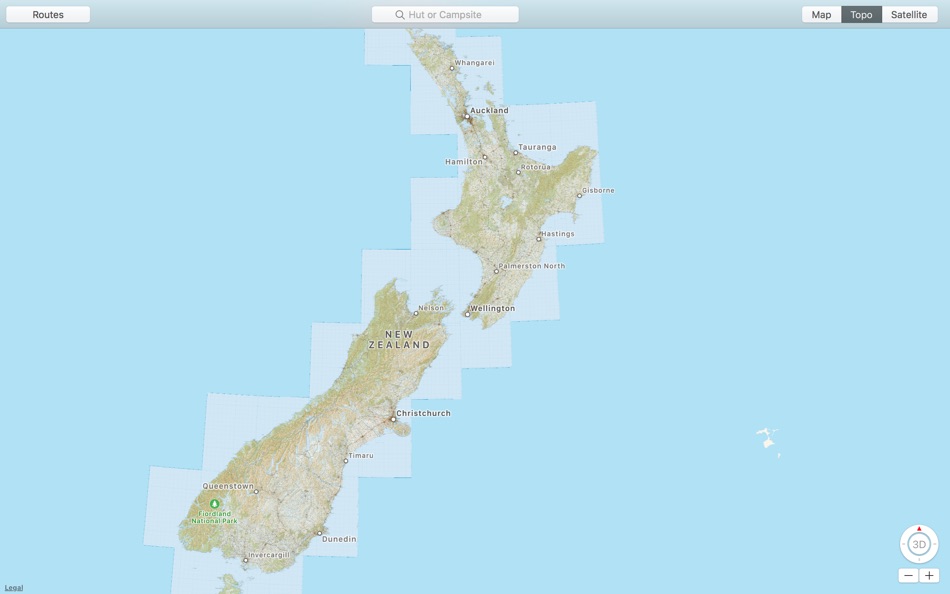 #1. NZ Topo Maps (macOS) Podle: Rajan Fernandez