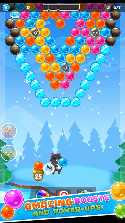 Cute-ie Kitty Bubble Shoot-ie screenshot-4