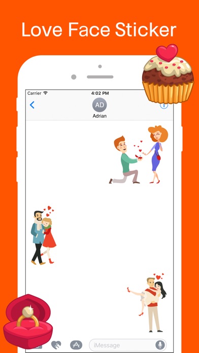 Cute Love Faces screenshot 4