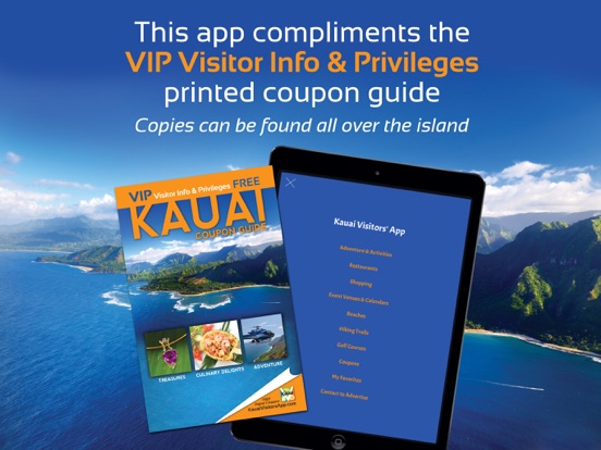 Kauai Visitors' App iPad screenshot 2 - Travel app