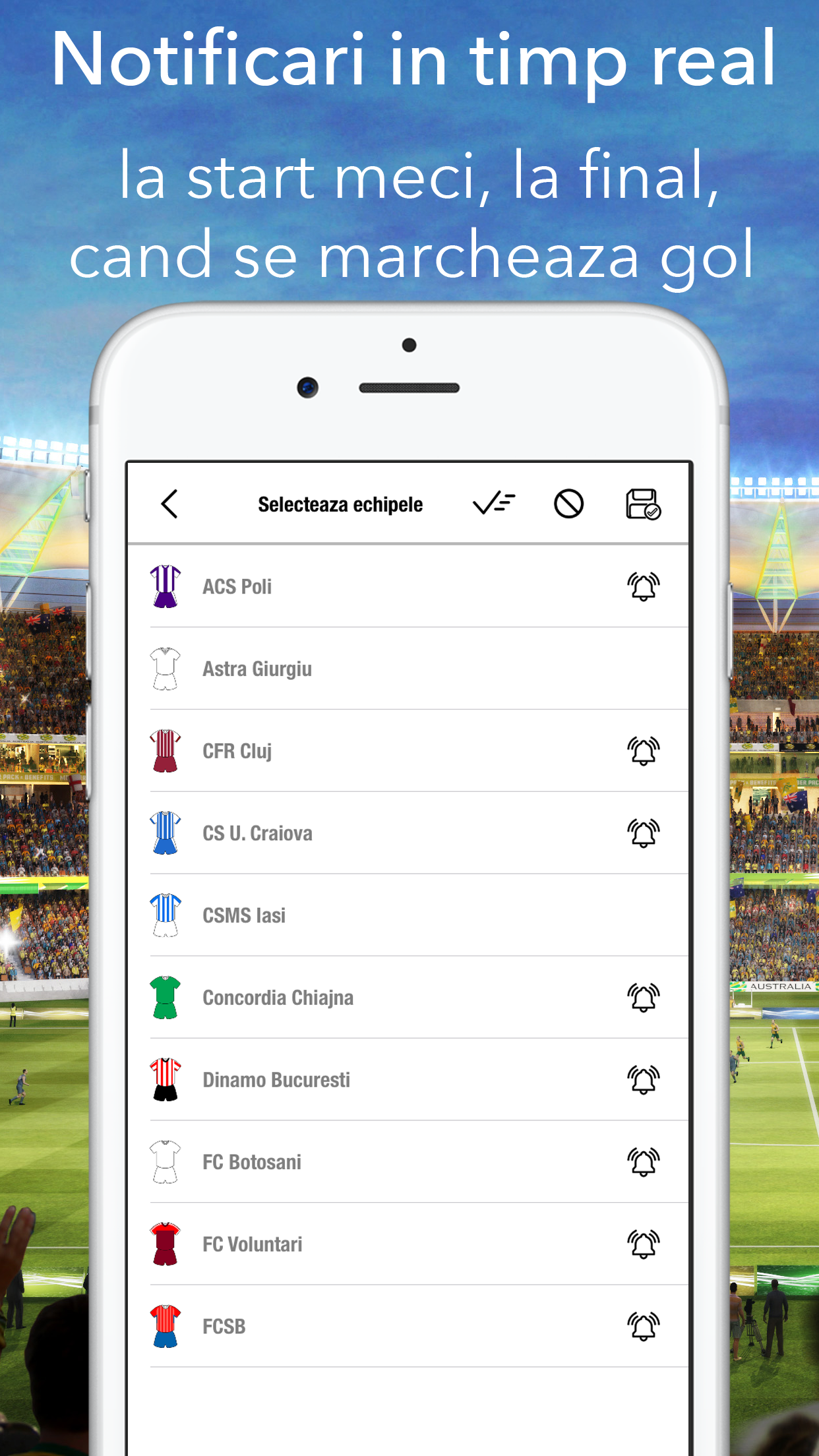 Fotbal Romania Live - Liga 1
