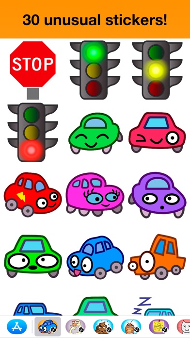 Cars - Unusual stickers screenshot 2