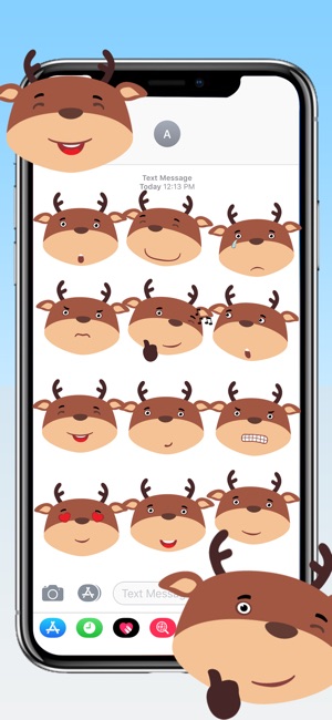 Deer Emojis & Stickers(圖4)-速報App