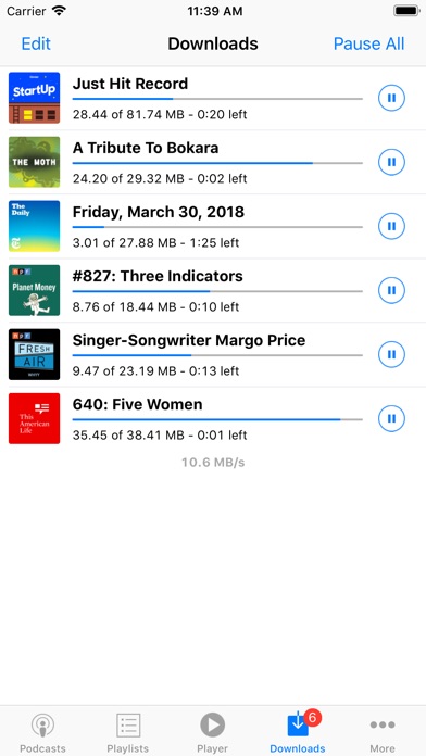 PodCruncher Podcast P... screenshot1