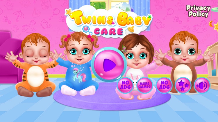 Twin Baby Nursery Fun Care screenshot-0