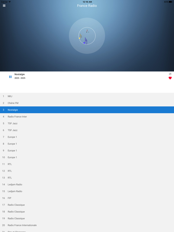 France Radio Station:French FMのおすすめ画像4