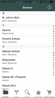 supplements guide iphone screenshot 1