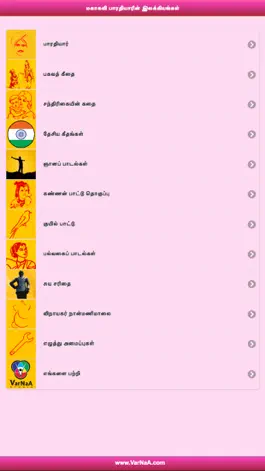 Game screenshot Mahakavi Bharathiyar Works New apk