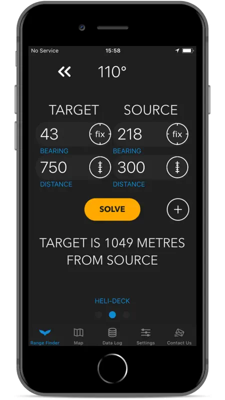 MMO Range Finder screenshot 1 of 4