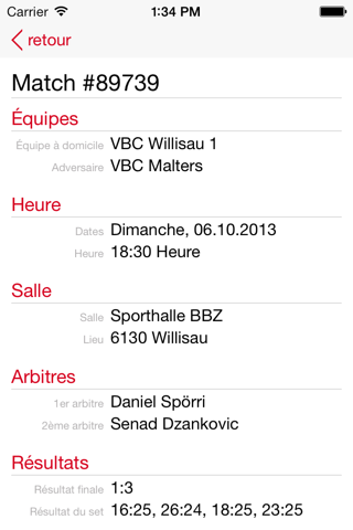 Swiss Volley Indoor screenshot 4