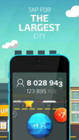 Clicker: tap, stork, people screenshot