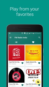 FM Radio India All Stations screenshot #3 for iPhone
