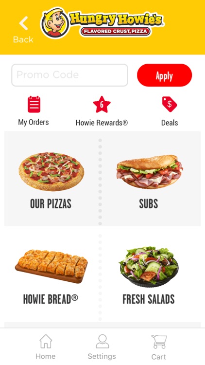 Hungry Howies Pizza