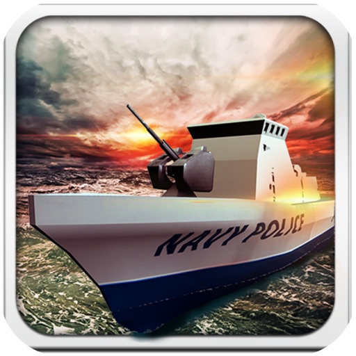 Mission Police Boat 3D icon