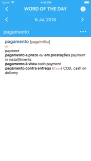 collins portuguese dictionary iphone screenshot 4