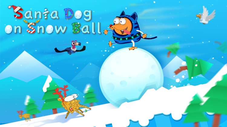 Dog on Snow Ball screenshot-4
