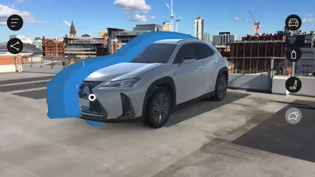 Lexus UX in AR