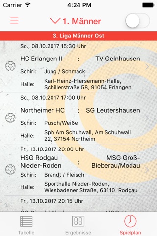 Eintracht Baunatal Handball screenshot 2