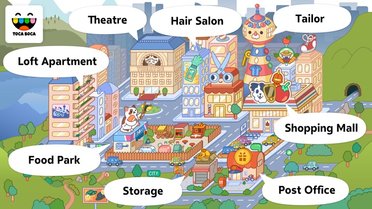Toca Life: City screenshot-4