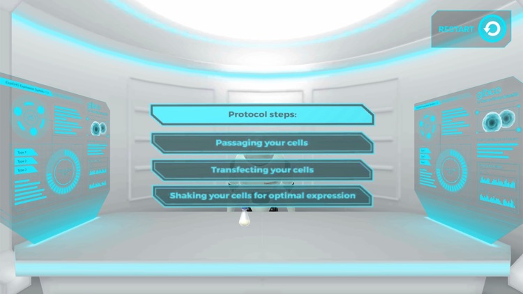 ExpiCHO-down VR game