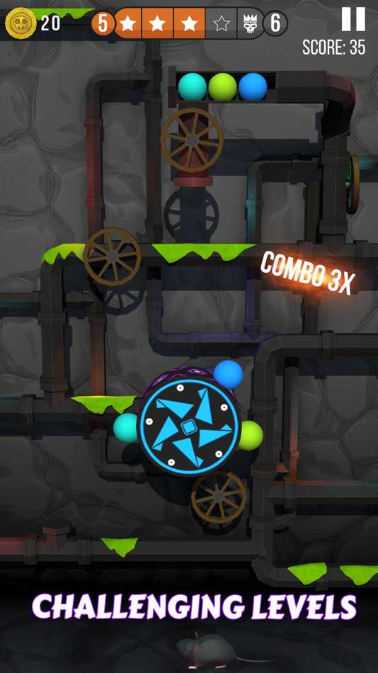 #4. Ball Drop Zone (iOS) 由: Emel Yildiz
