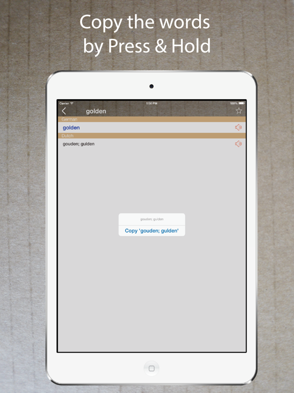Screenshot #5 pour German Dutch Dictionary Pro