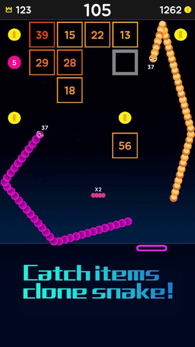 Snake Bricks-Bounce Balls Screenshot 6