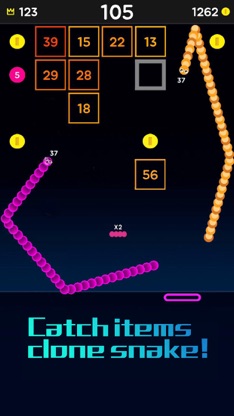 Snake Bricks-Bounce Balls screenshot 6