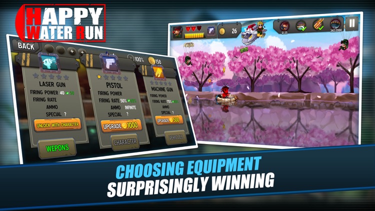 Happy Water Run- Shooting Game