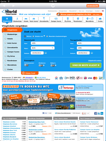 VliegTickets screenshot 4